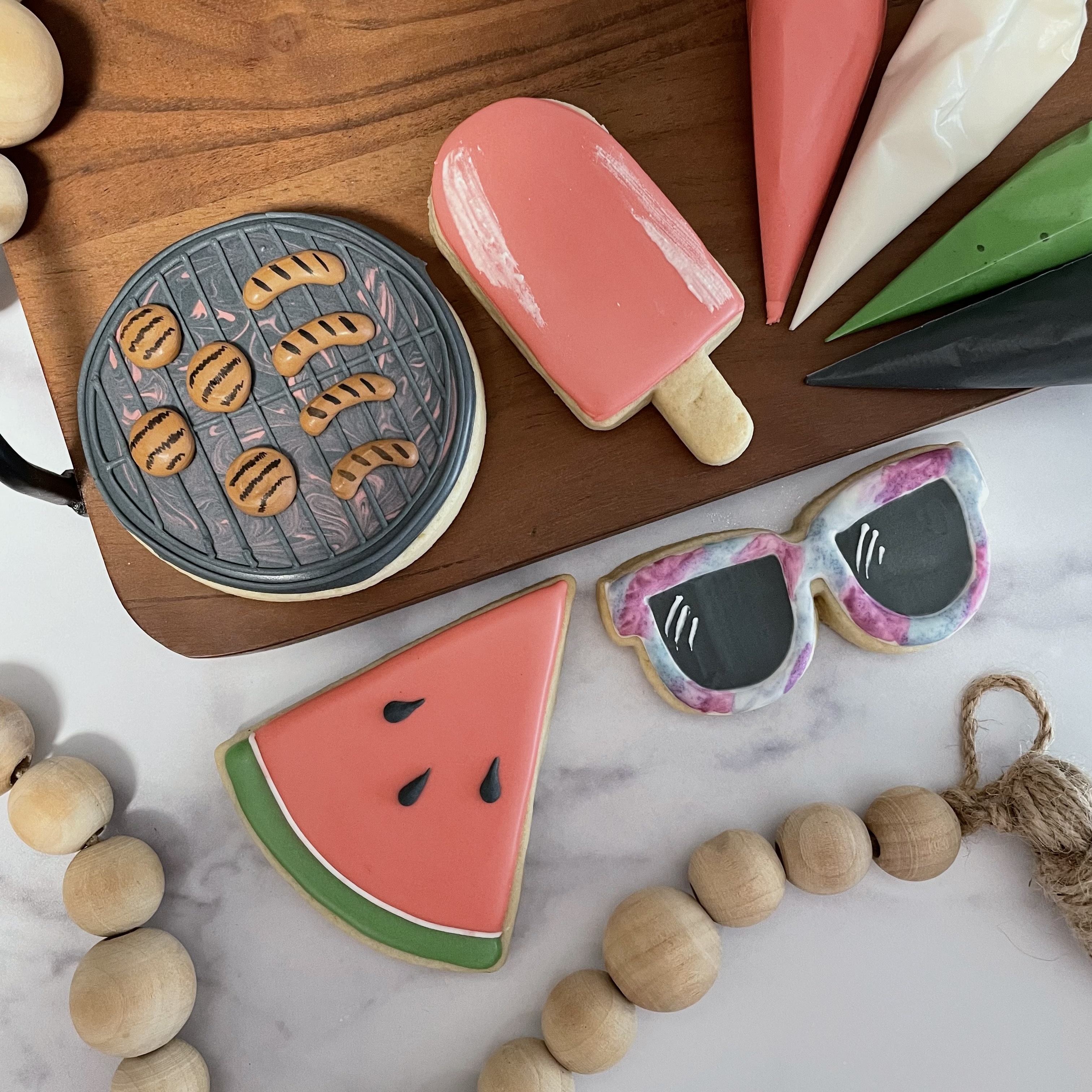 You're Invited to the Cook-Out!:  Cookie Decorating